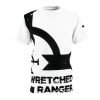 43110-50.jpg Wretched Wrap White - Unisex Cut & Sew Tee
